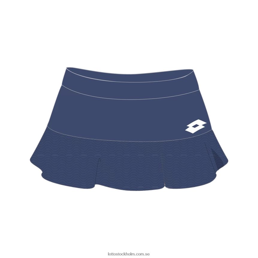 barn squadra g ii kjol pl Lotto marinblå D8R6841225