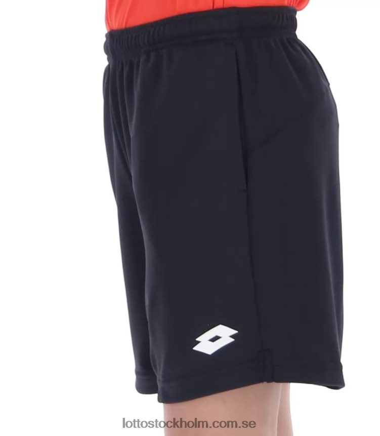 barn squadra b ii short7 pl Lotto helt svart D8R6841221