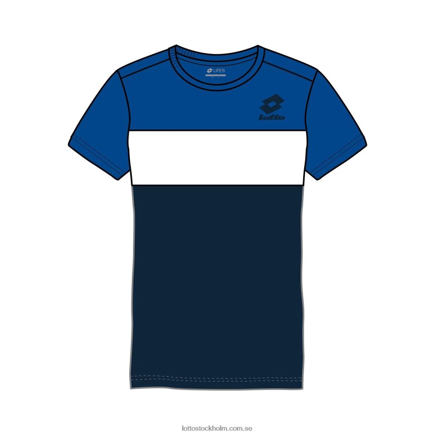 barn athletica b iii tee js Lotto kungligt lag/marinblå D8R6841138