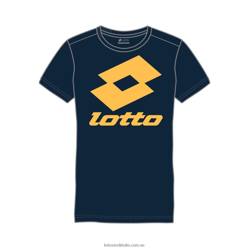 barn smart b ii tee js Lotto marinblå D8R6841140