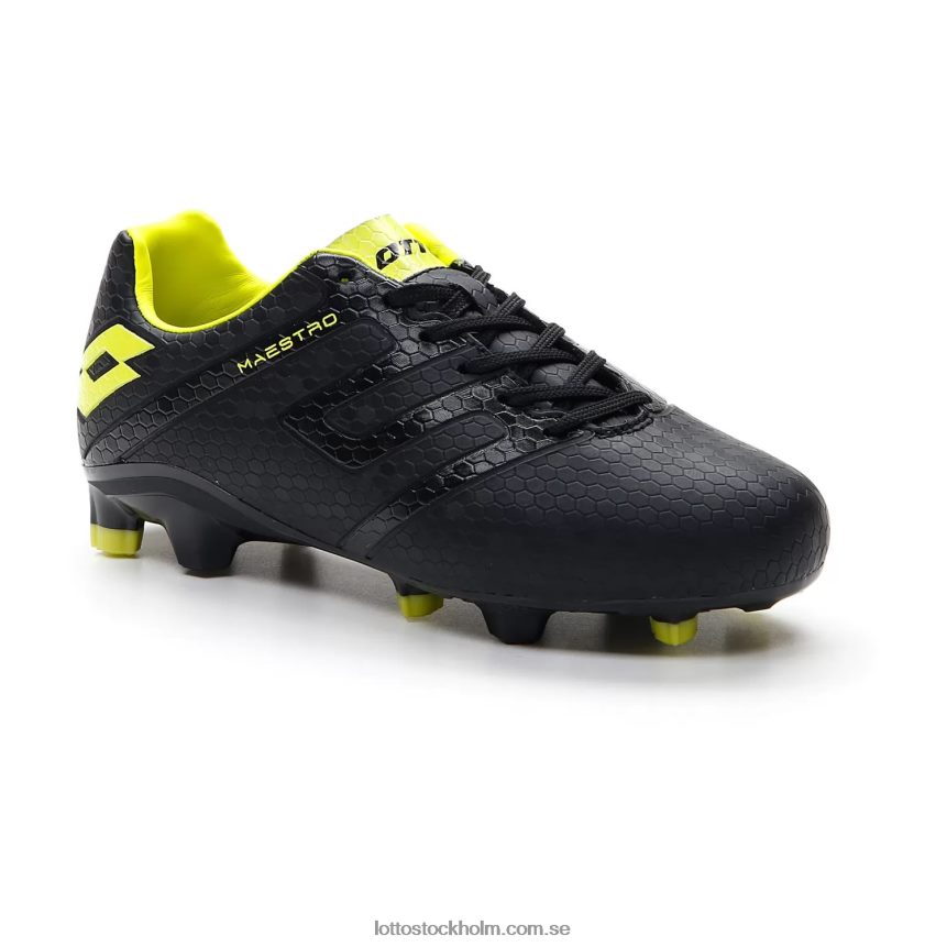 barn maestro 700 iv fg jr Lotto helt svart/akaciagrönt D8R6841103