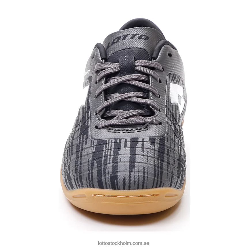 barn solista 700 iii id jr Lotto helt svart/helvit/tyngdkraftstitan D8R6841108