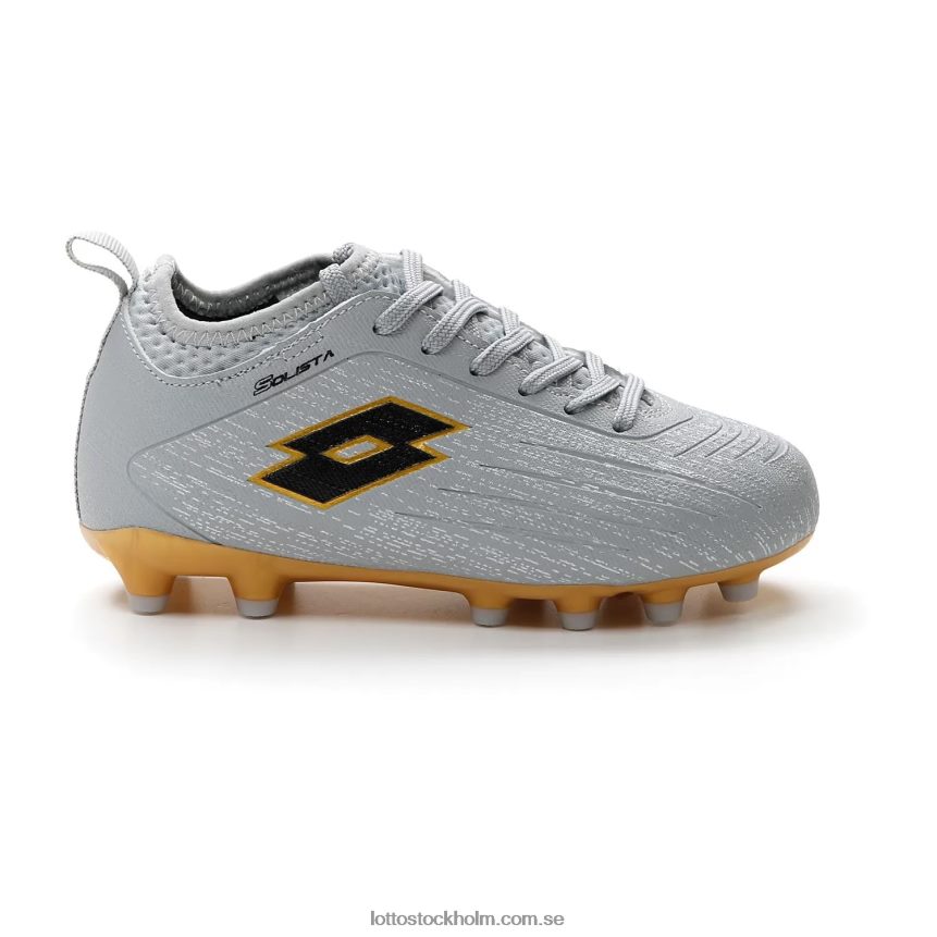 barn solista 700 iv fg jr Lotto ånggrå/helsvart/ljus platino D8R6841099