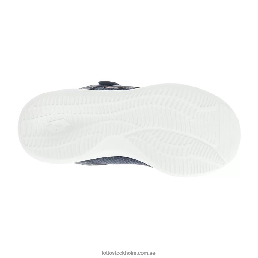 barn evolite amf iii mlg cl s Lotto klänning blå/helsvart/rost orange D8R6841087