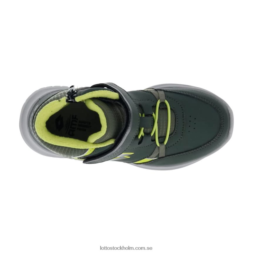 barn fuga amf mitt cl sl Lotto timjan dk grön/gravity titan/helsvart D8R6841054