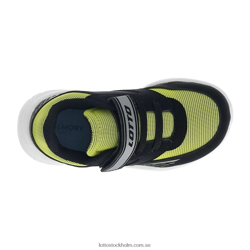 barn spacelite amf 2 ii inf s Lotto helt svart/akaciagrönt D8R6841096