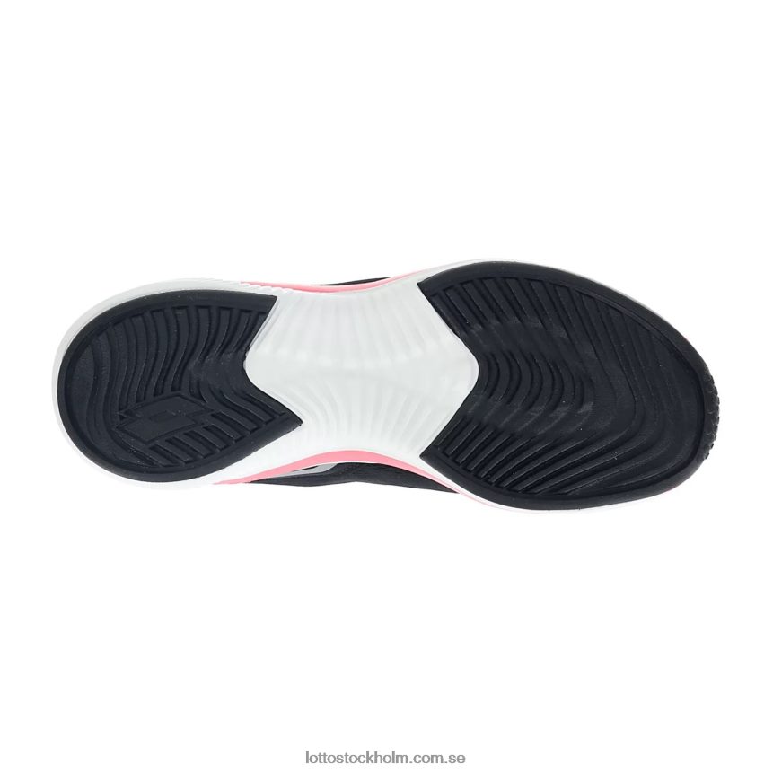 barn speedevo 600 amf jr Lotto helt svart/sval grå 11c/neon magenta D8R6841090