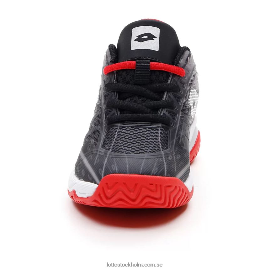 barn mirage 300 alr jr Lotto helt svart/helvit/lågröd D8R6841128