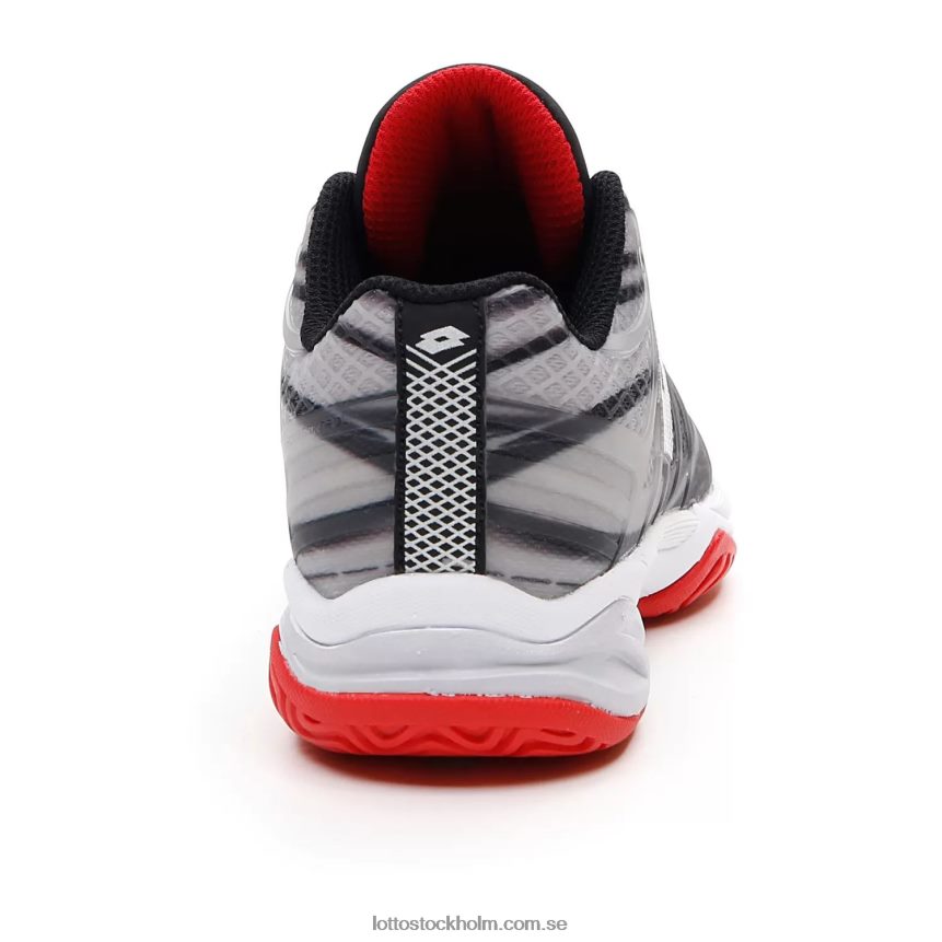 barn mirage 300 alr jr Lotto helt svart/helvit/lågröd D8R6841128