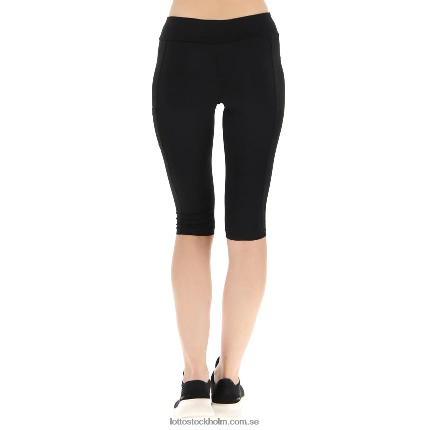 kvinnor multi sport mid-legging Lotto helt svart D8R6841362