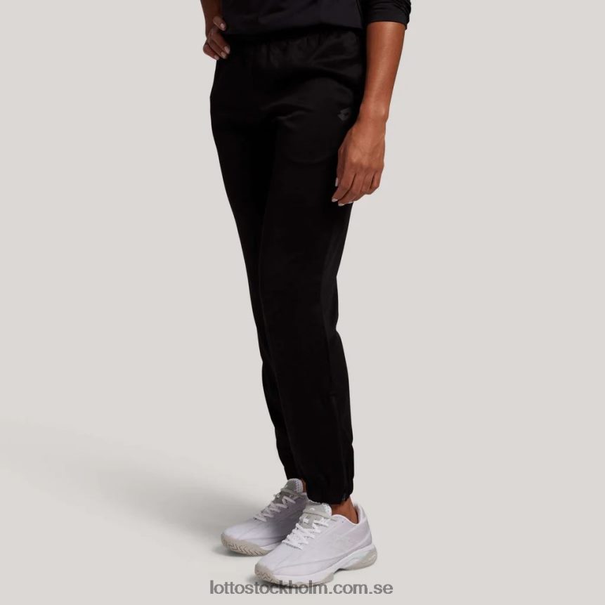 kvinnor svarta multisportbyxor Lotto helt svart D8R6841354