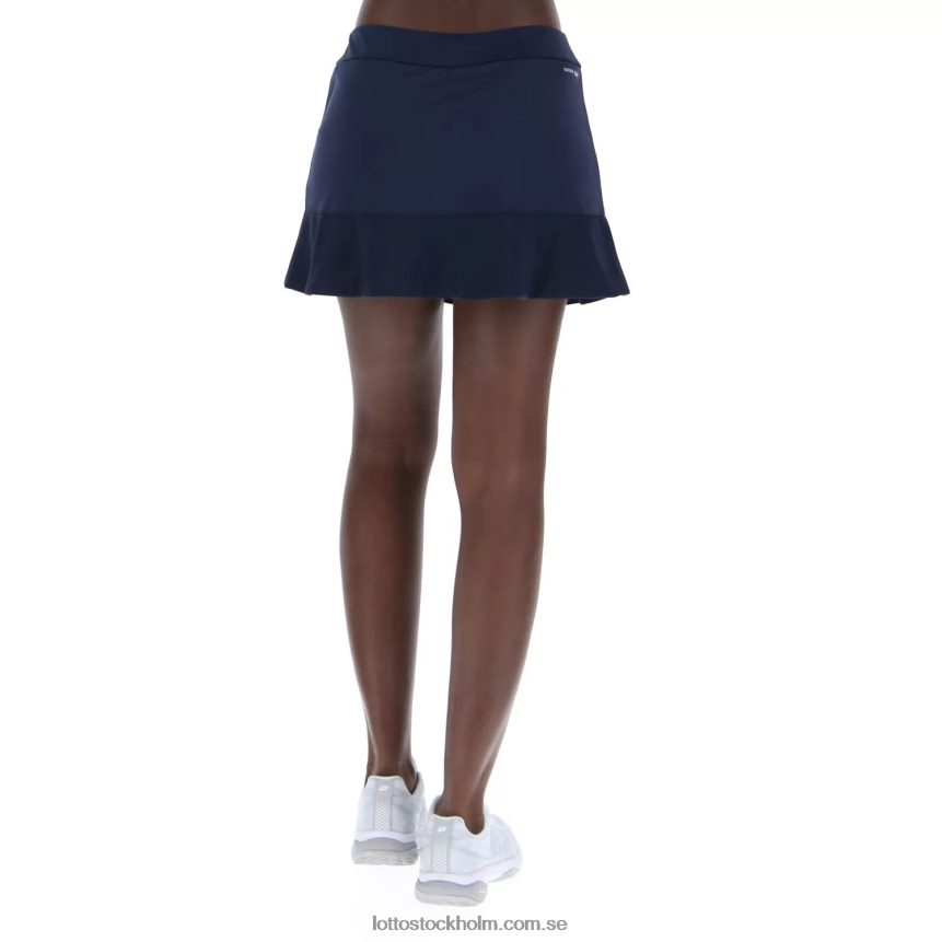 kvinnor squadra w ii kjol pl Lotto marinblå D8R684994