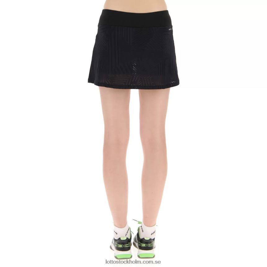 kvinnor superrapida w v kjol Lotto helt svart/grönt äpple neo D8R6841001