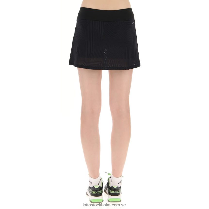 kvinnor svart superrapida kjol Lotto helt svart/grönt äpple neo D8R6841394