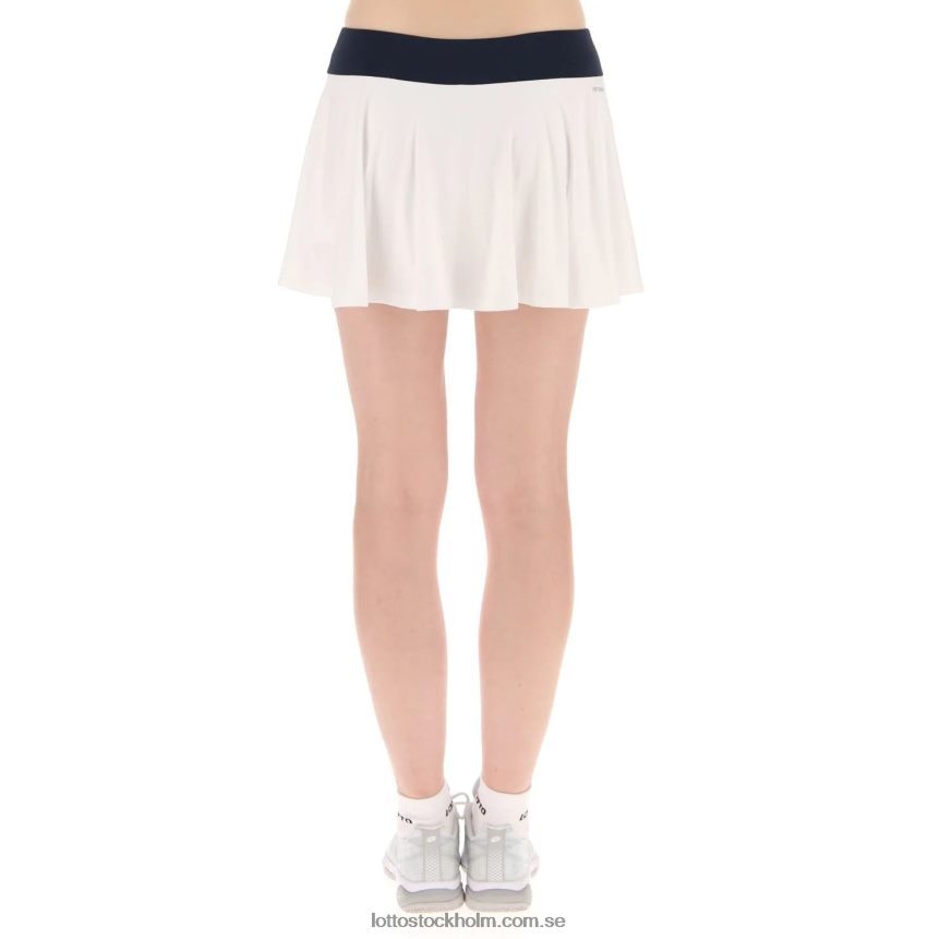 kvinnor vit och svart topp tio kjol Lotto ljus vit/helsvart D8R6841389