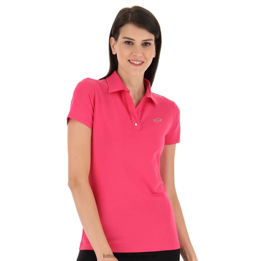 kvinnor polo classica w js Lotto glamour rosa D8R684973