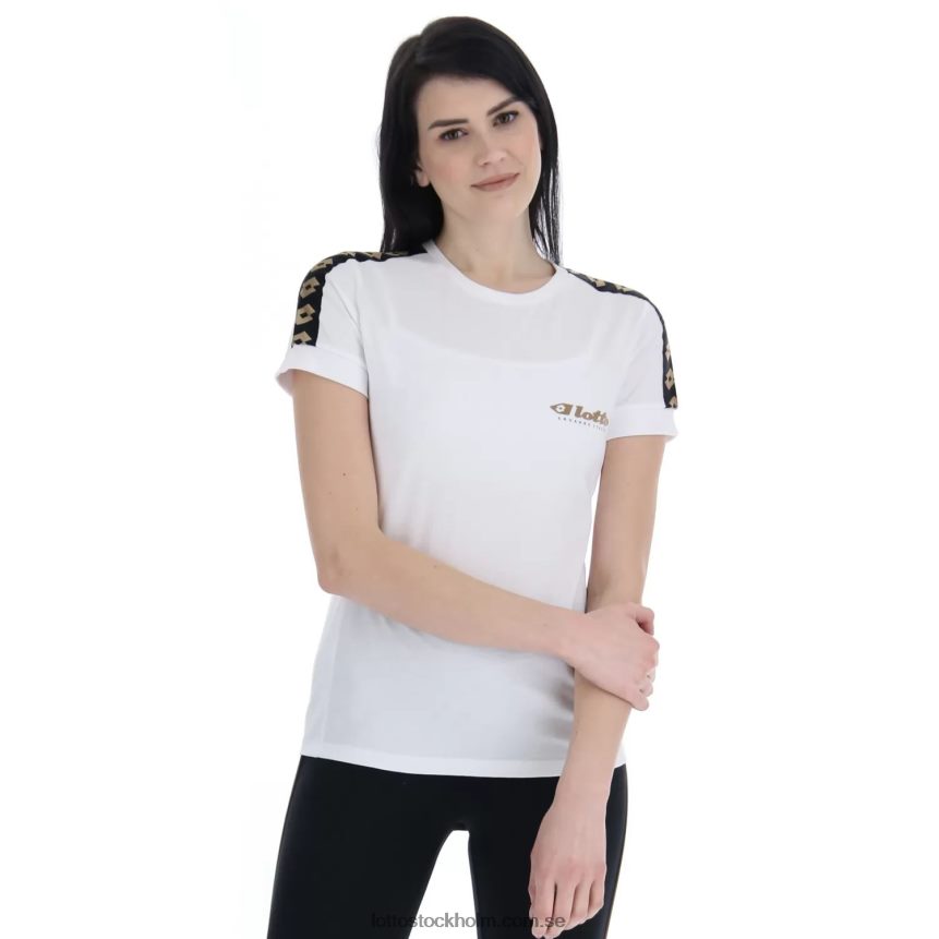 kvinnor athletica classic w iv tee js Lotto kritvit D8R684900