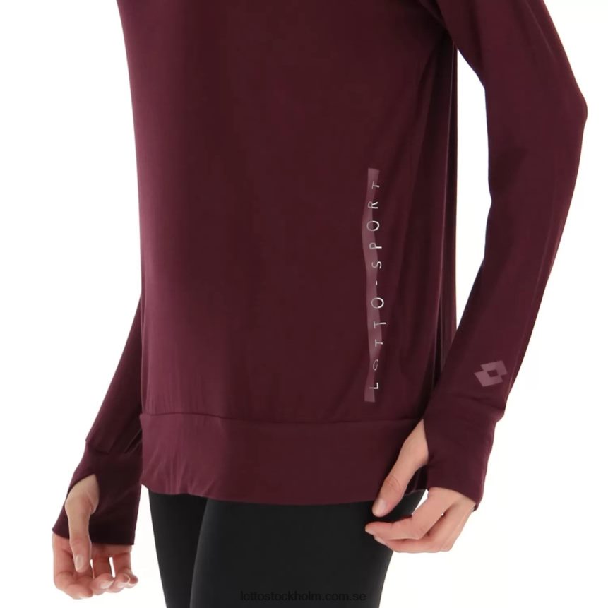 kvinnor dinamico w v tee ls vi Lotto vingård dk röd D8R684899