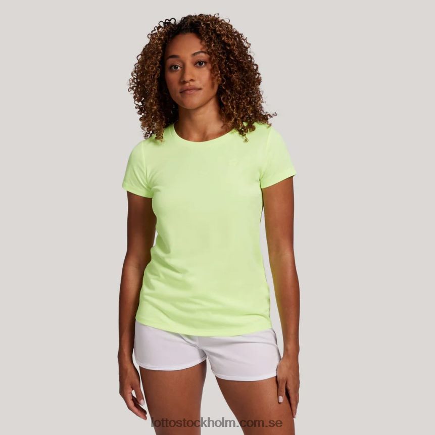 kvinnor neongul multisport-tröja Lotto gul neon D8R6841344