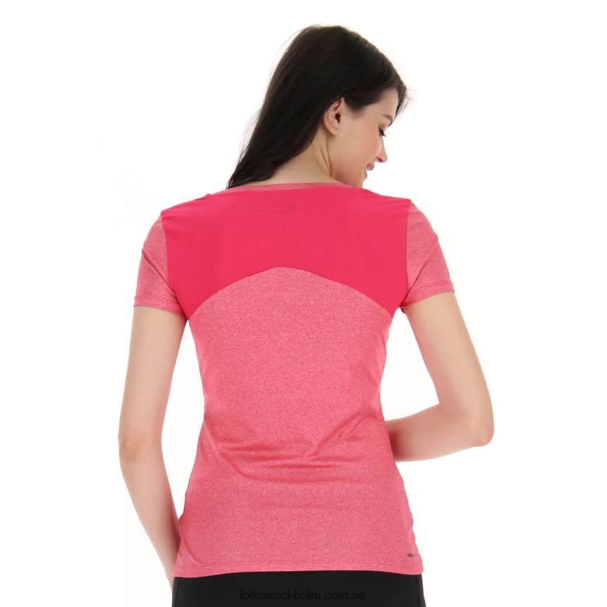 kvinnor run fit w tee mel Lotto glamour rosa D8R684912
