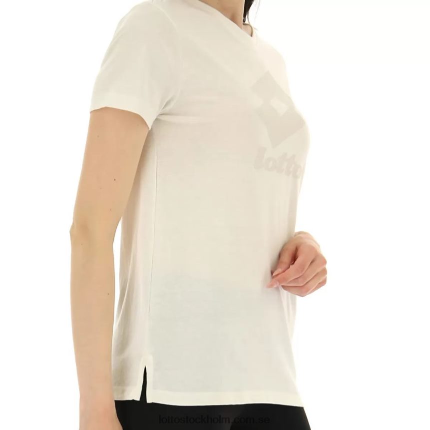 kvinnor smart w iii t-shirt Lotto godis vitt D8R684922