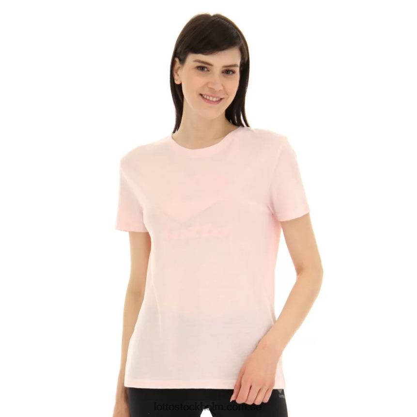 kvinnor smart w iii t-shirt Lotto knappt rosa D8R684920
