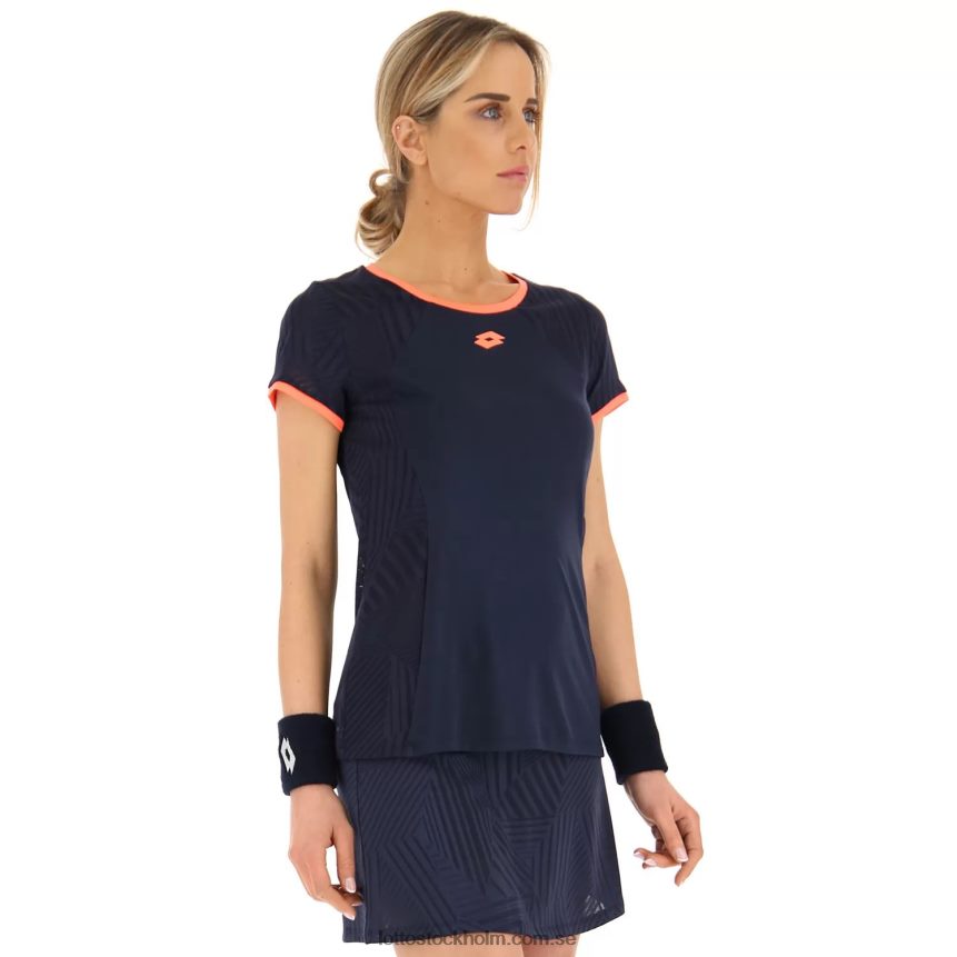 kvinnor superrapida w v tee Lotto marinblå D8R684930