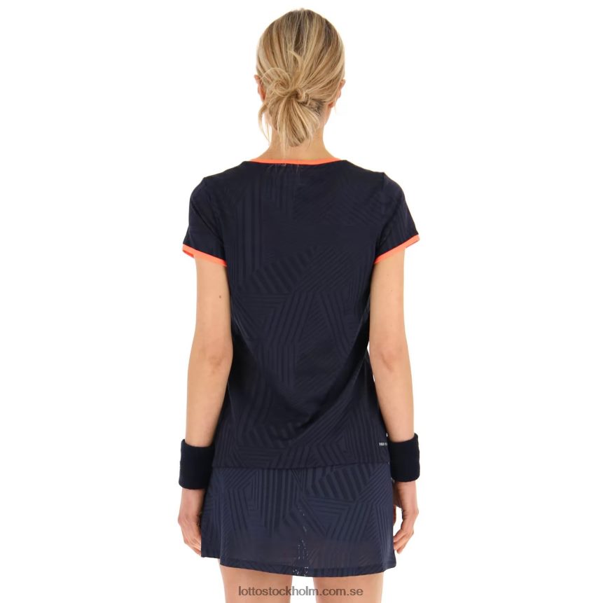 kvinnor superrapida w v tee Lotto marinblå D8R684930