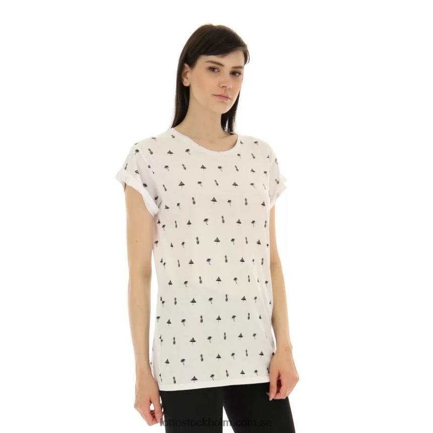 kvinnor tee palm w Lotto kritvit D8R684913