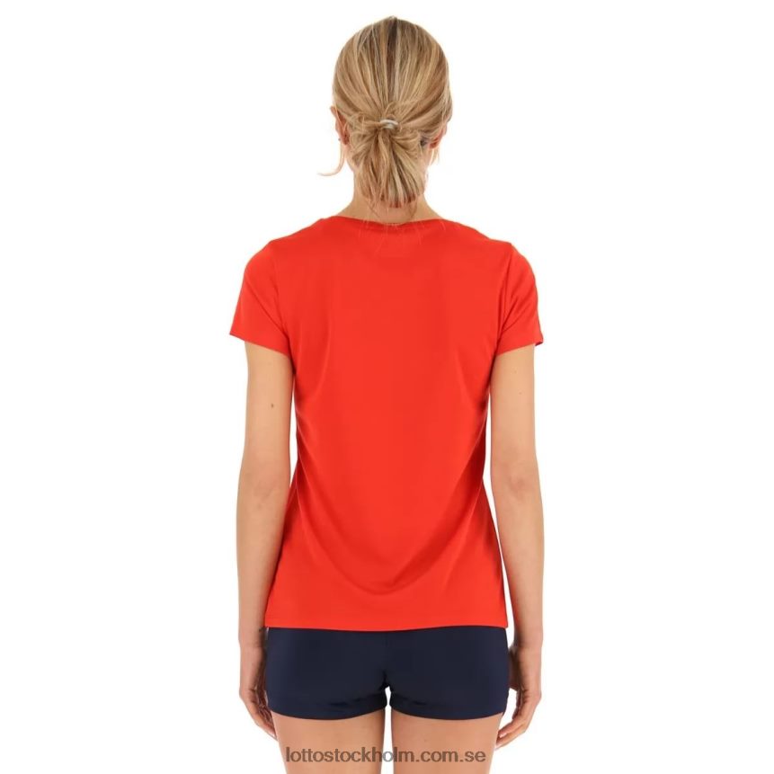 kvinnor yalla habibi jabeur m t-shirt röd LottoD8R684878