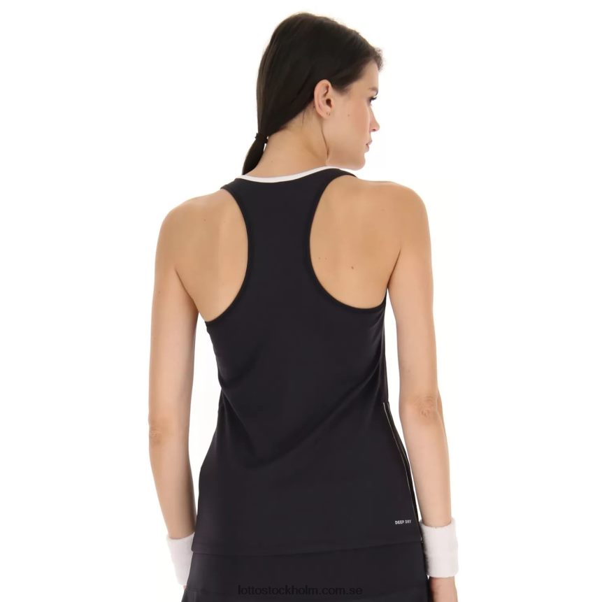 kvinnor squadra w ii tank pl Lotto helt svart D8R684984