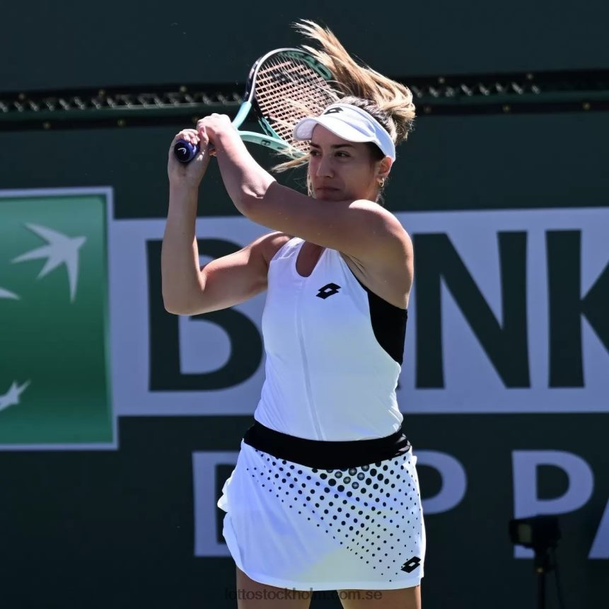 kvinnor övre w iv tank 1 Lotto ljus vit/helsvart D8R684985