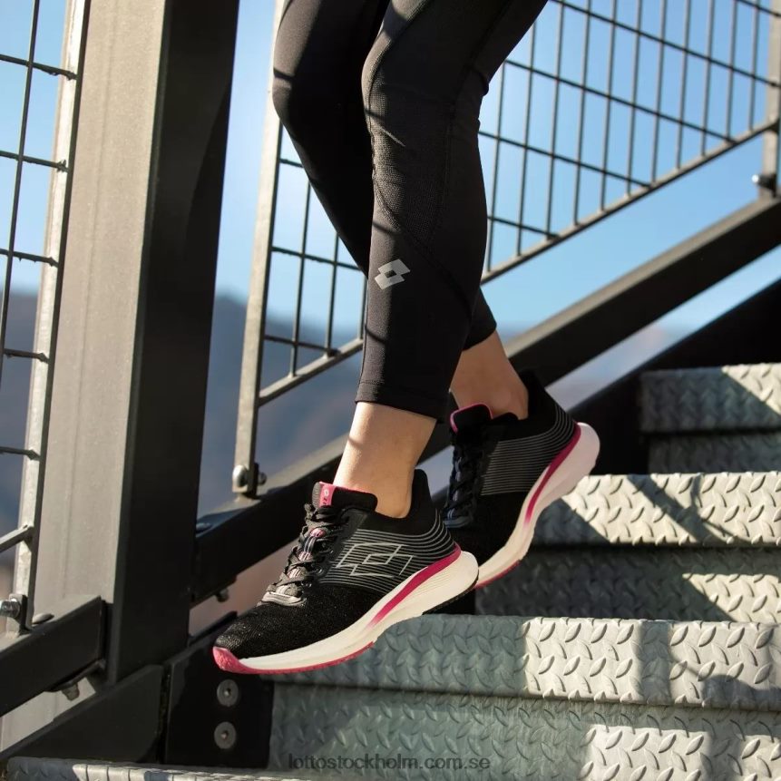 kvinnor speedevo 700 w Lotto helt svart/tyngdkraftstitan D8R684792