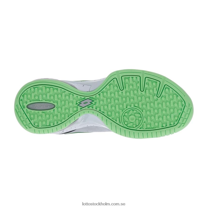 kvinnor superrapida 200 iii w Lotto helt vitt/grönt äpple neo D8R684778