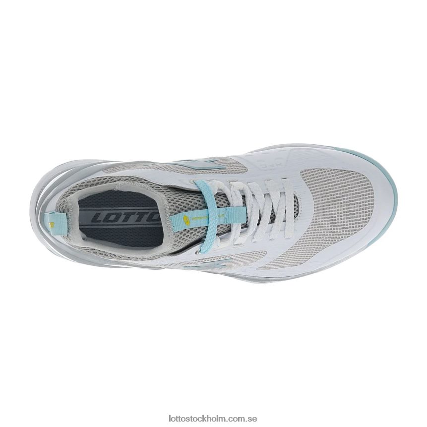 kvinnor mirage 200 hastighet Lotto helvit/silver metall 2/blått paradis D8R6841372