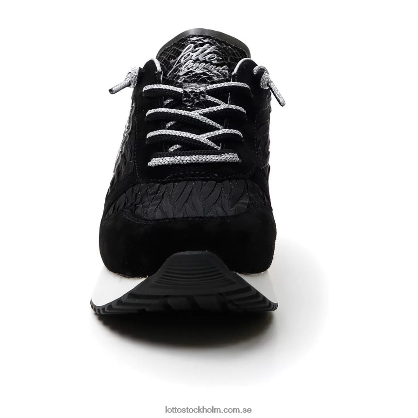 kvinnor kil w Lotto helt svart/tyngdkraftstitan D8R684699