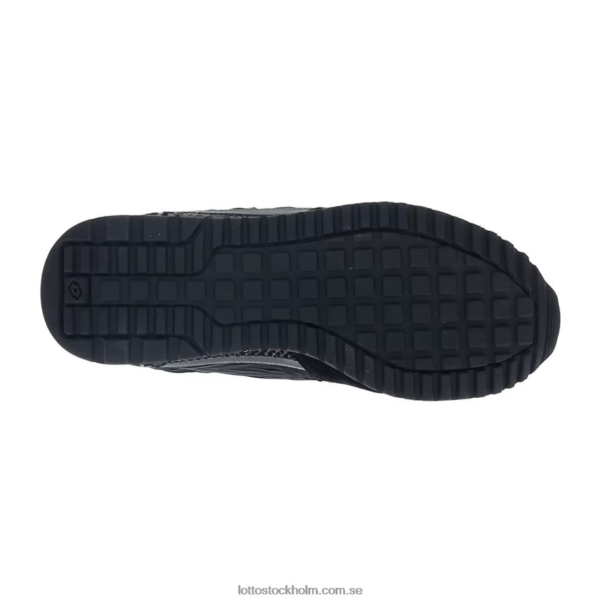 kvinnor kil w Lotto helt svart/tyngdkraftstitan D8R684699