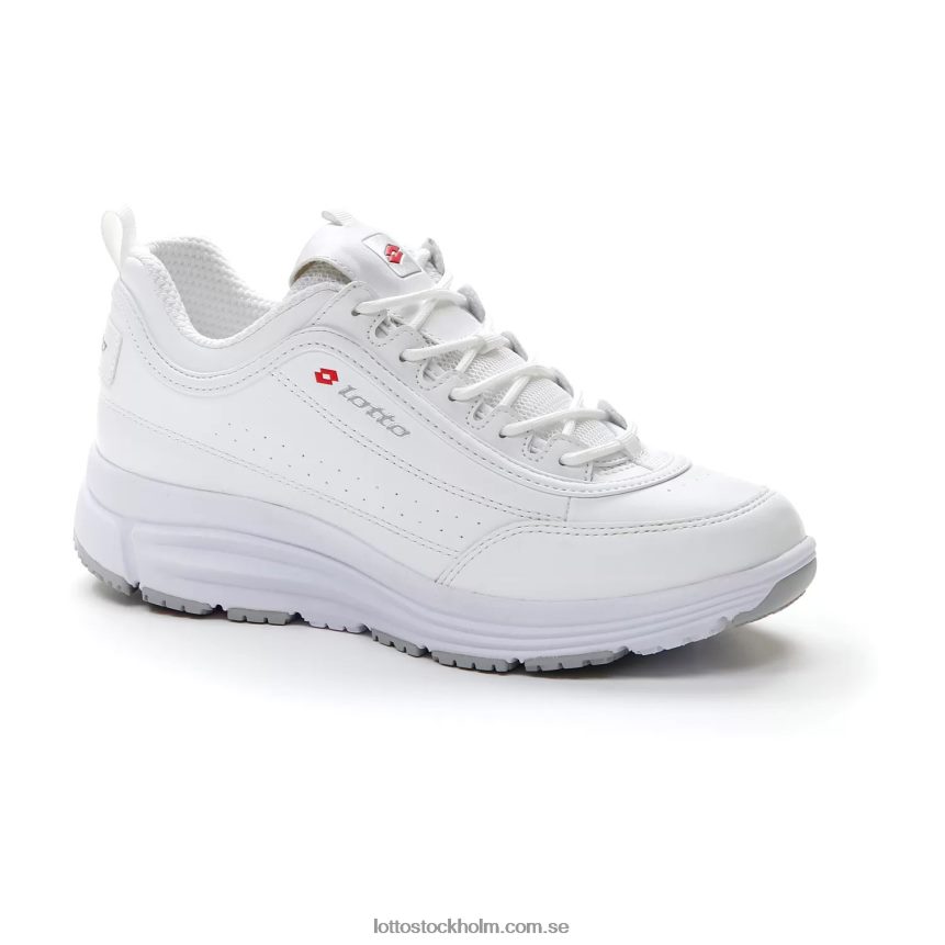 kvinnor love ride prime ii w Lotto helvit/lågröd D8R684725