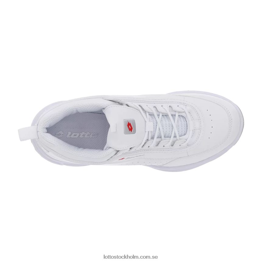 kvinnor love ride prime ii w Lotto helvit/lågröd D8R684725