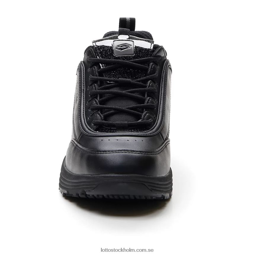 kvinnor love ride prime iii glitter w Lotto helt svart/tyngdkraftstitan D8R684726