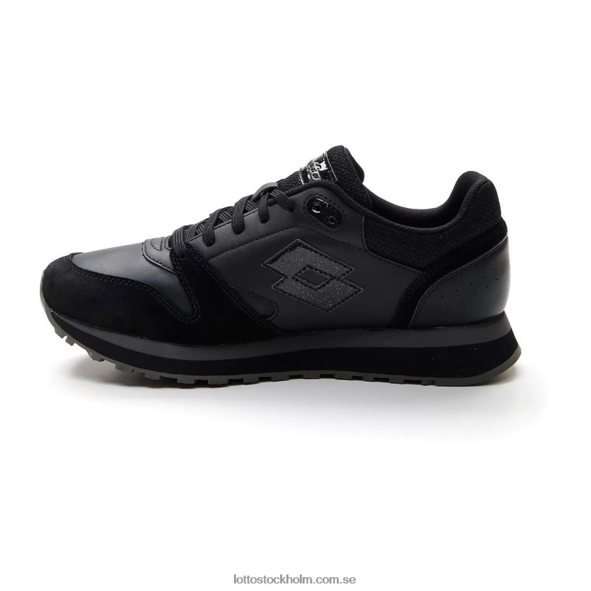 kvinnor tränare wedge iii w Lotto helt svart/tyngdkraftstitan D8R684737