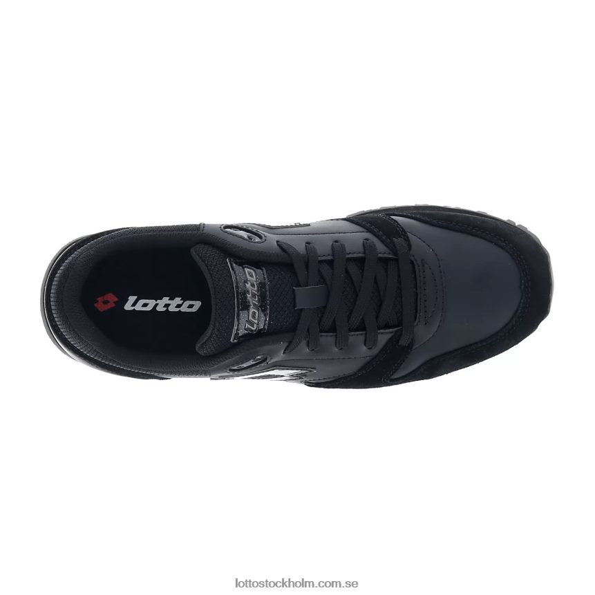 kvinnor tränare wedge iii w Lotto helt svart/tyngdkraftstitan D8R684737