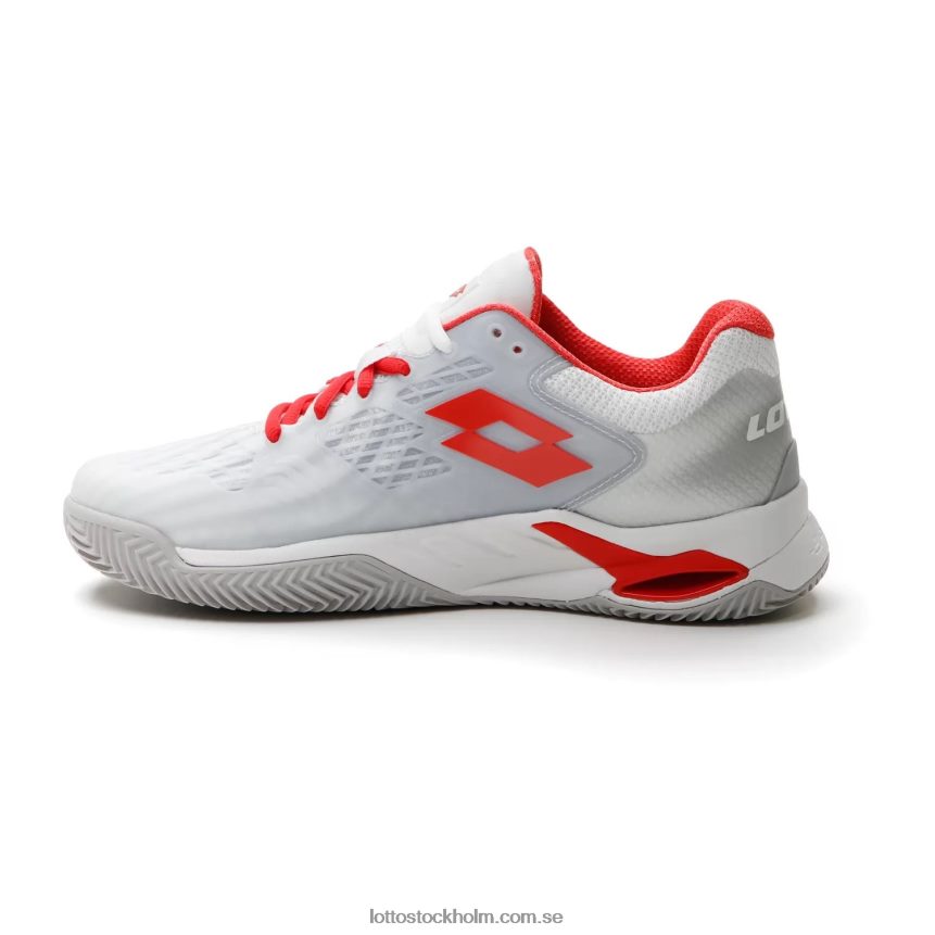 kvinnor mirage 100 cly w Lotto helt vit/röd vallmo D8R684752