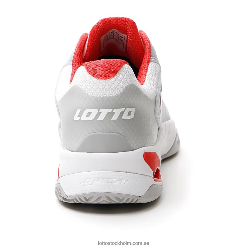 kvinnor mirage 100 cly w Lotto helt vit/röd vallmo D8R684752