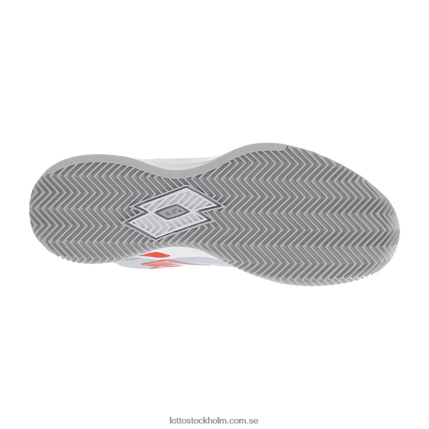 kvinnor mirage 100 cly w Lotto helt vit/röd vallmo D8R684752