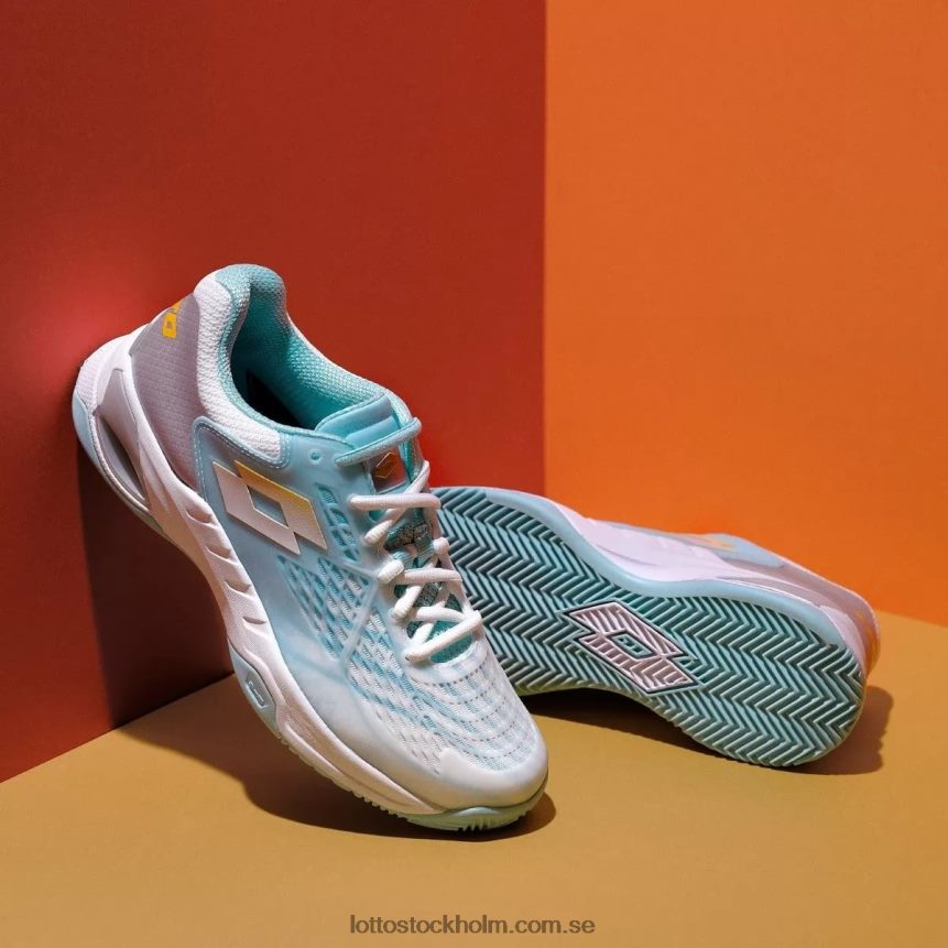 kvinnor mirage 100 cly w Lotto helvit/saffran/blått paradis D8R684756