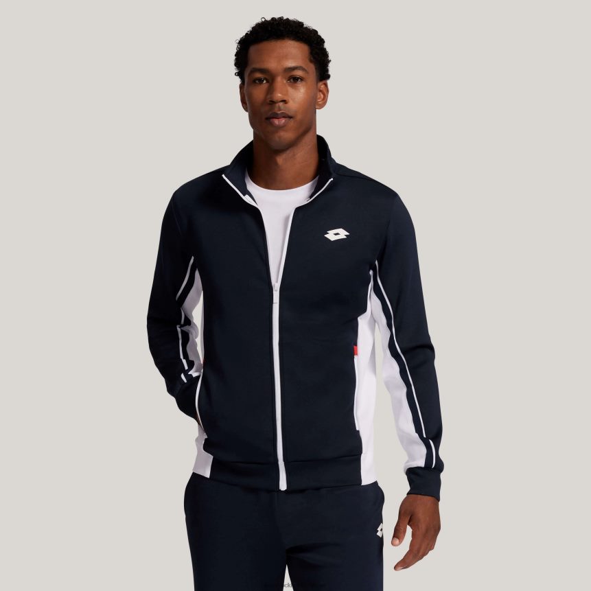 män marinblå squadra jacka Lotto marinblå/klar vit D8R6841296