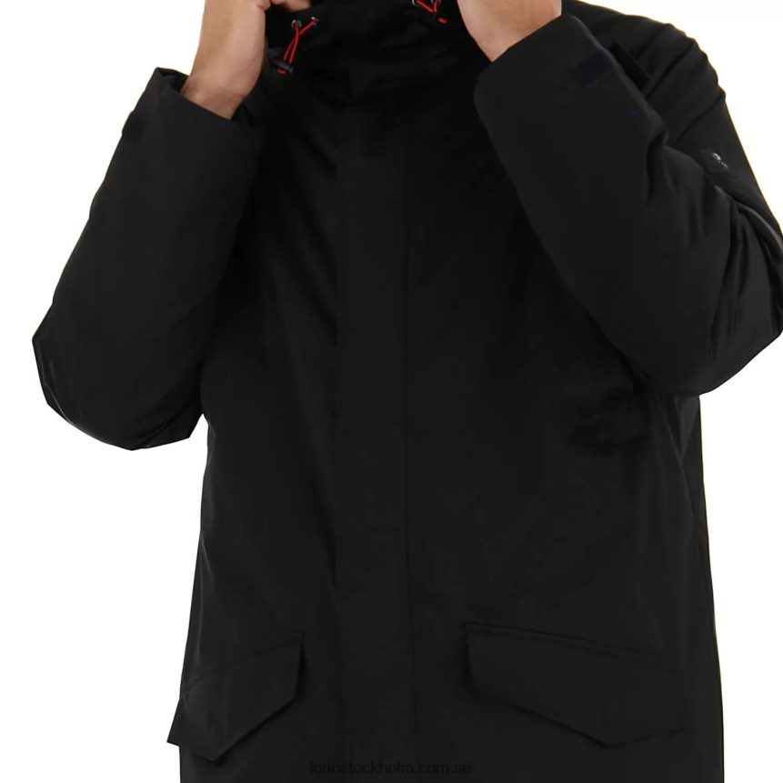 män parka cervino iii ny Lotto helt svart D8R684552