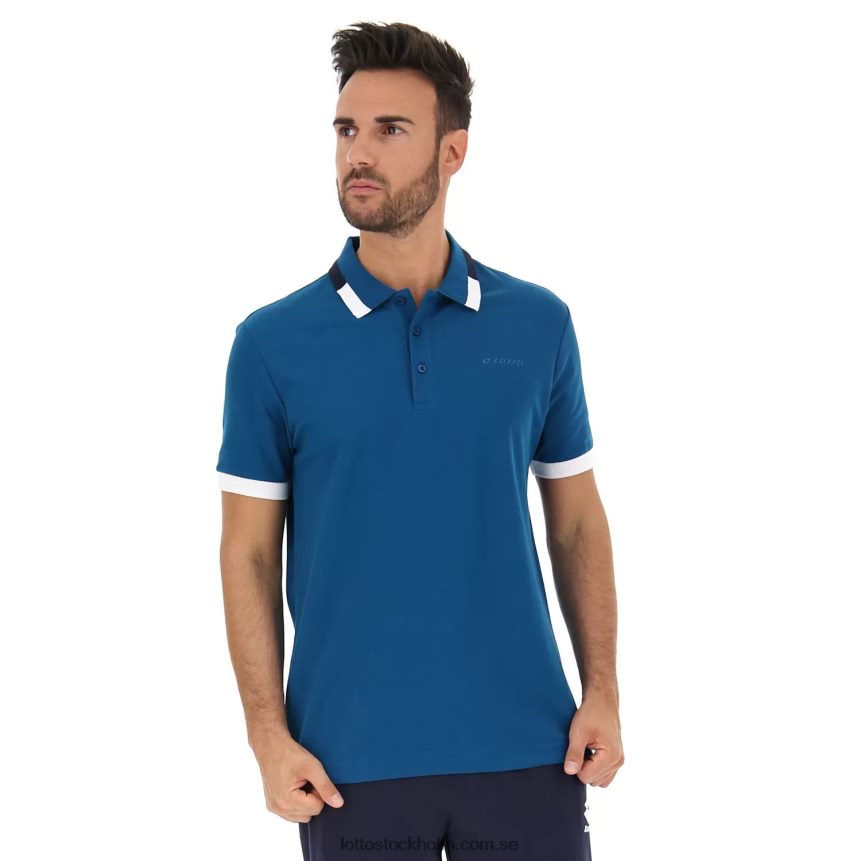 män polo alassio ii pq Lotto lyons blå D8R684578