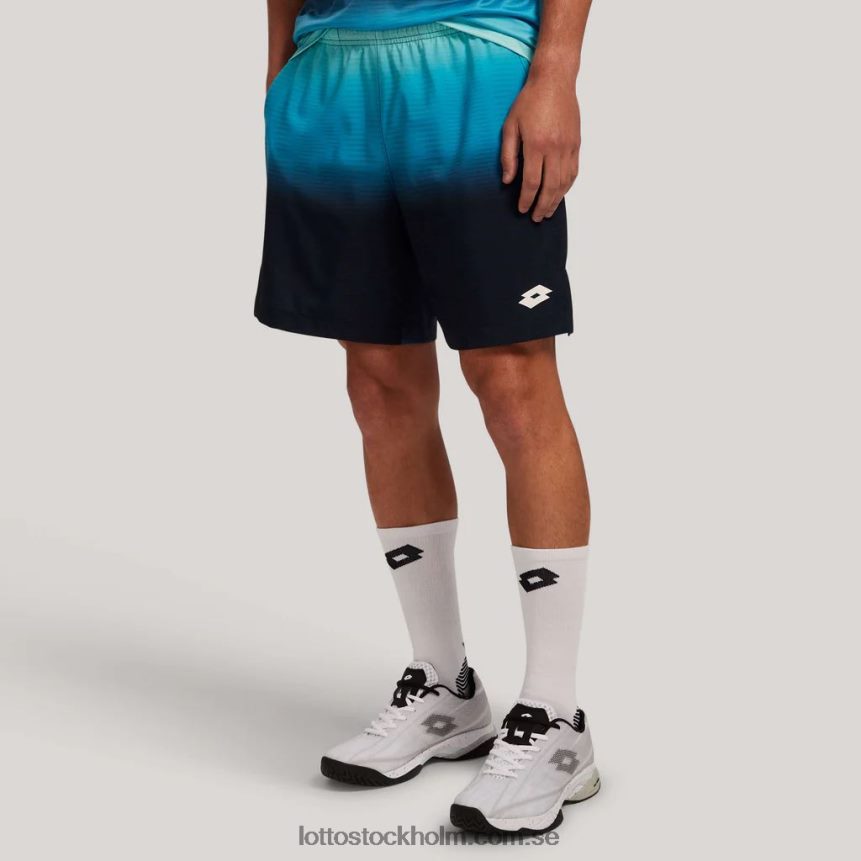 män flerfärgade topp tio 7'' shorts Lotto blå atoll/marinblå D8R6841270